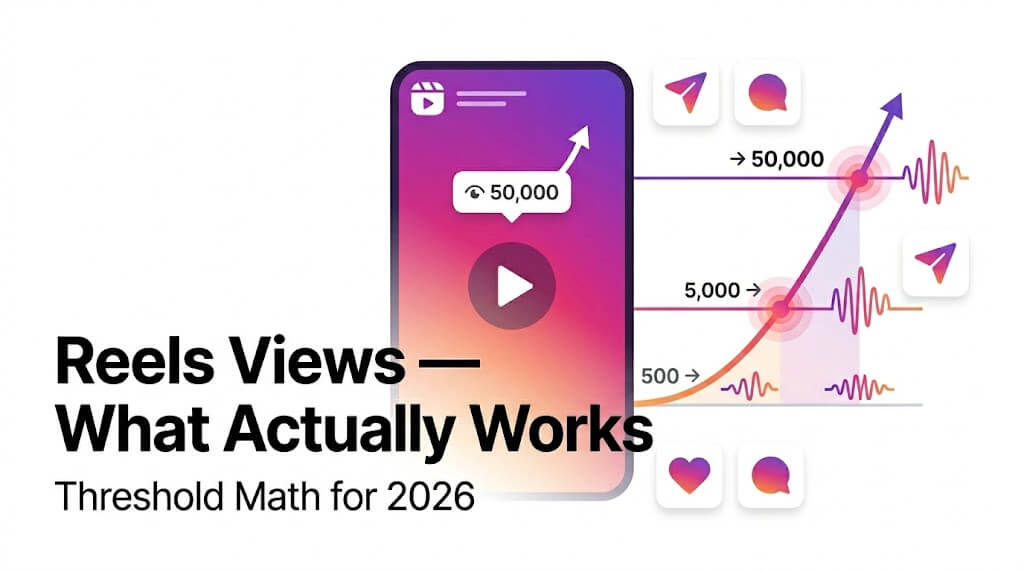 Instagram Reels Views — What Actually Works in 2026