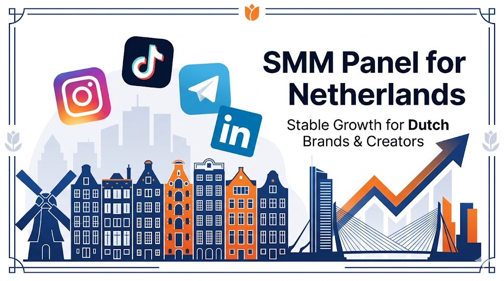 SMM Panel for Netherlands | Instagram, TikTok & Telegram Growth for Dutch Brands