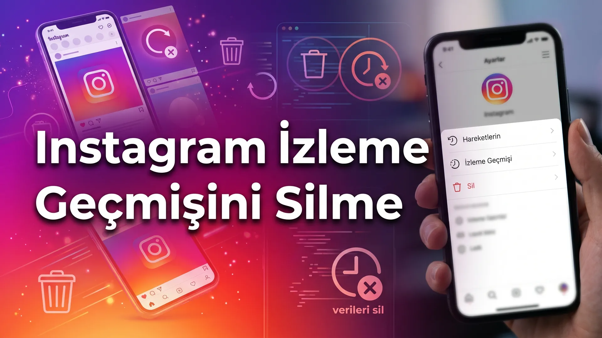 Instagram İzleme Geçmişini Silme