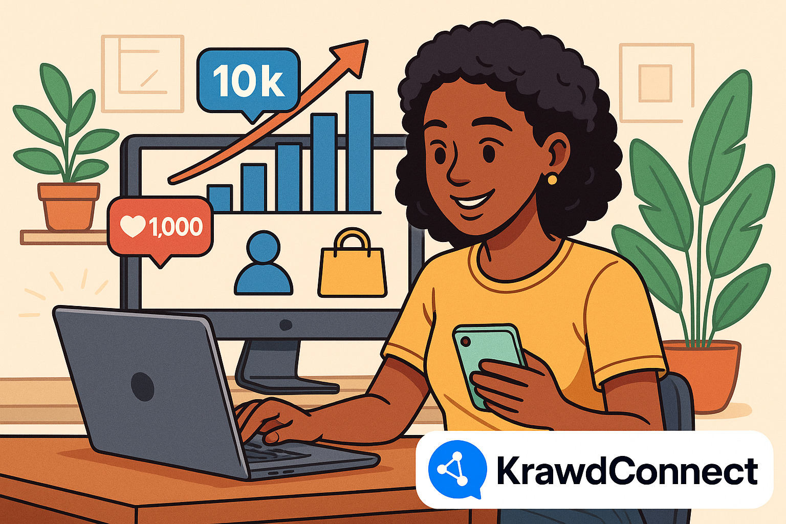 From 0 to 10K: How I Grew My Business Page Using KrawdConnect (The True Story)