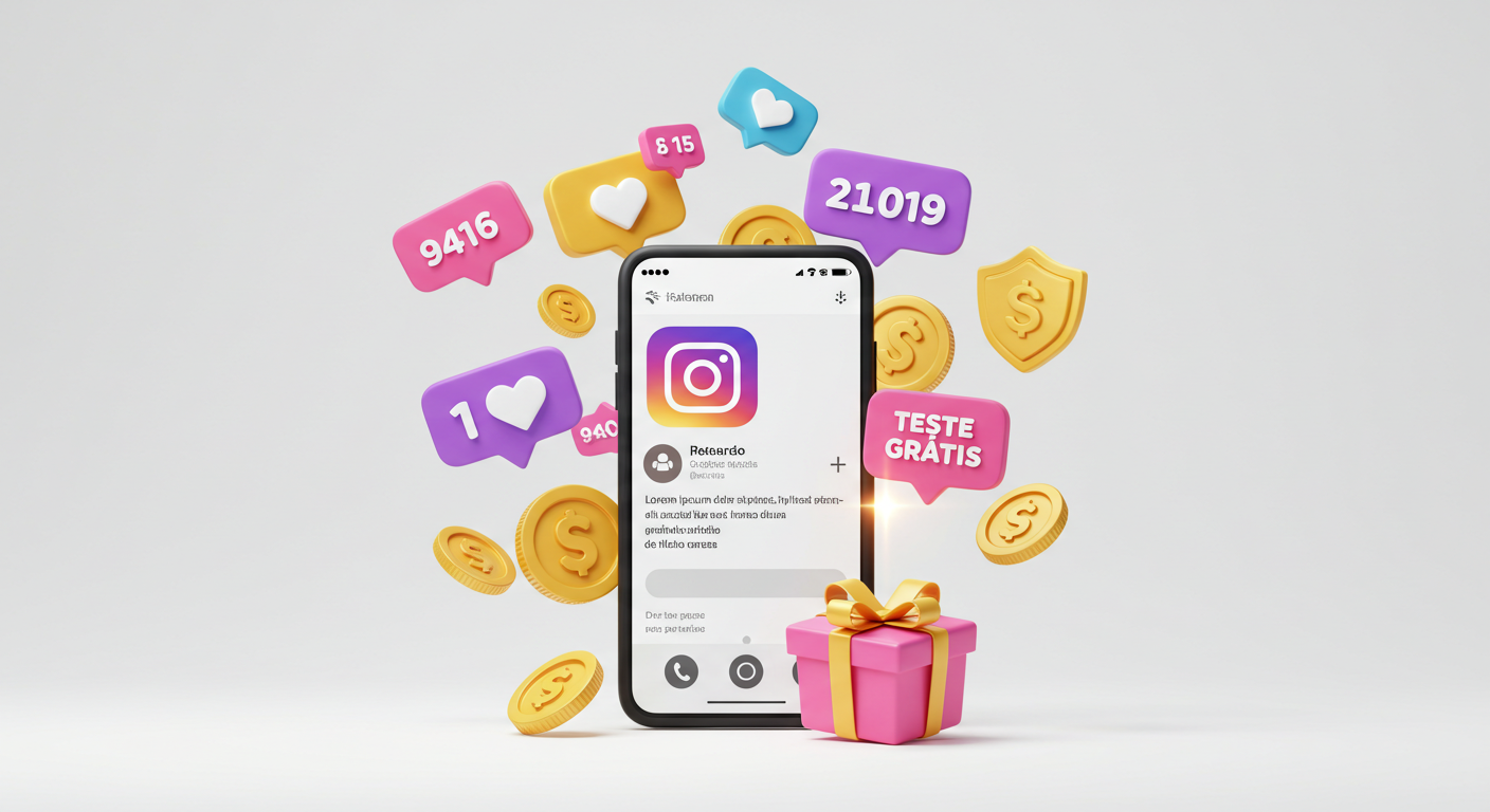 Teste Grátis de Seguidores no Instagram: Fizemos o Comparativo Que Ninguém Te Mostra