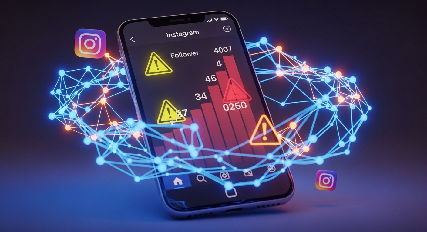 Como o Instagram Trata Contas que Crescem Rápido