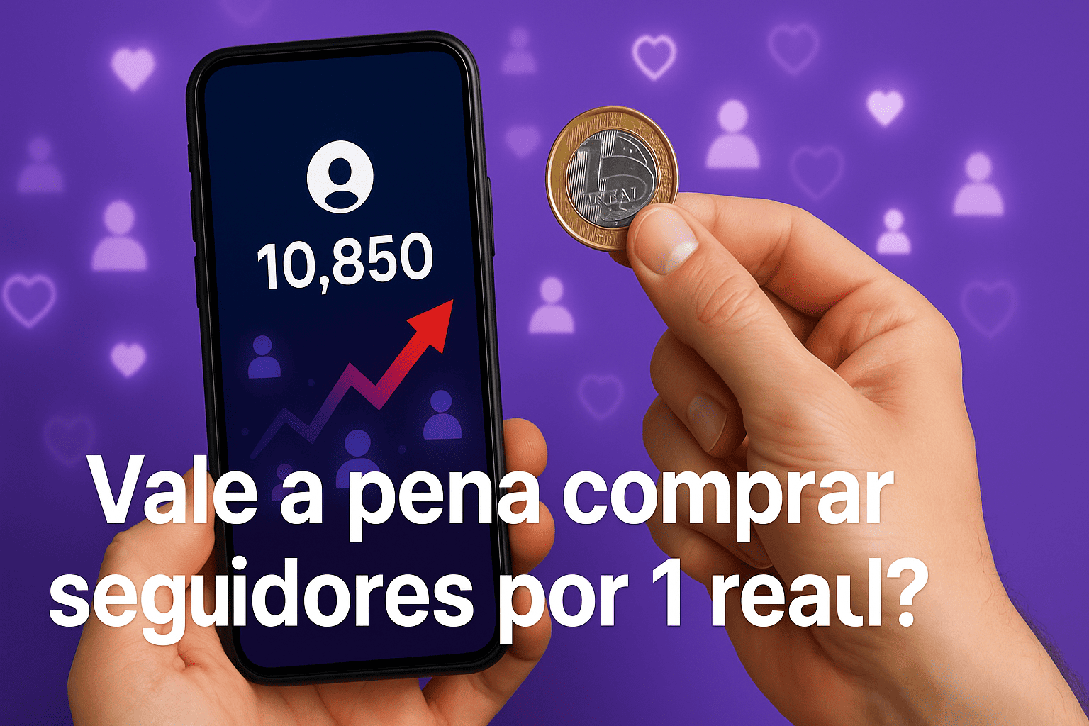 Vale a pena comprar seguidores por apenas 1 real?