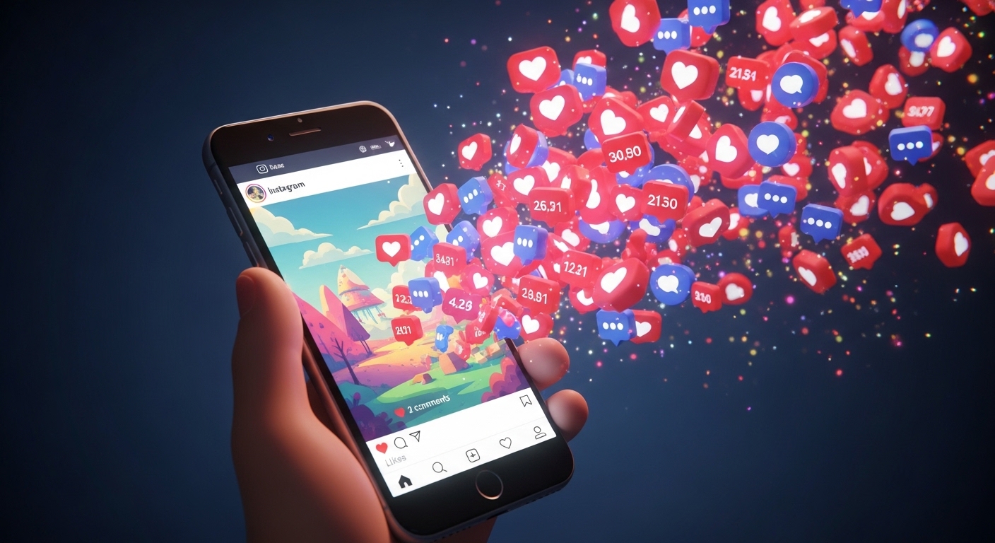 Por que Alguns Posts Explodem Dias Depois no Instagram