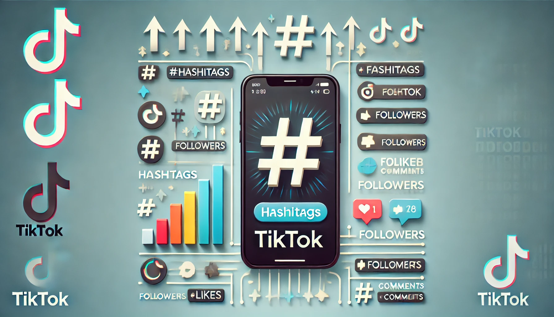 Como Usar Hashtags Para Ganhar Seguidores No Tiktok