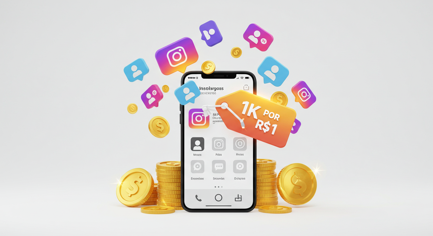 1K de Seguidores por R$1: Promoção Real ou Cilada Disfarçada? 1K de Seguidores por R$1: Promoção Real ou Cilada Disfarçada?