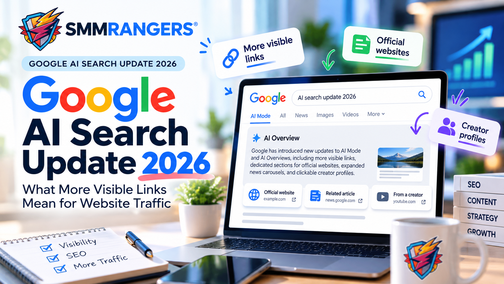 Google AI Search Update 2026: What More Visible Links Mean for Website Traffic