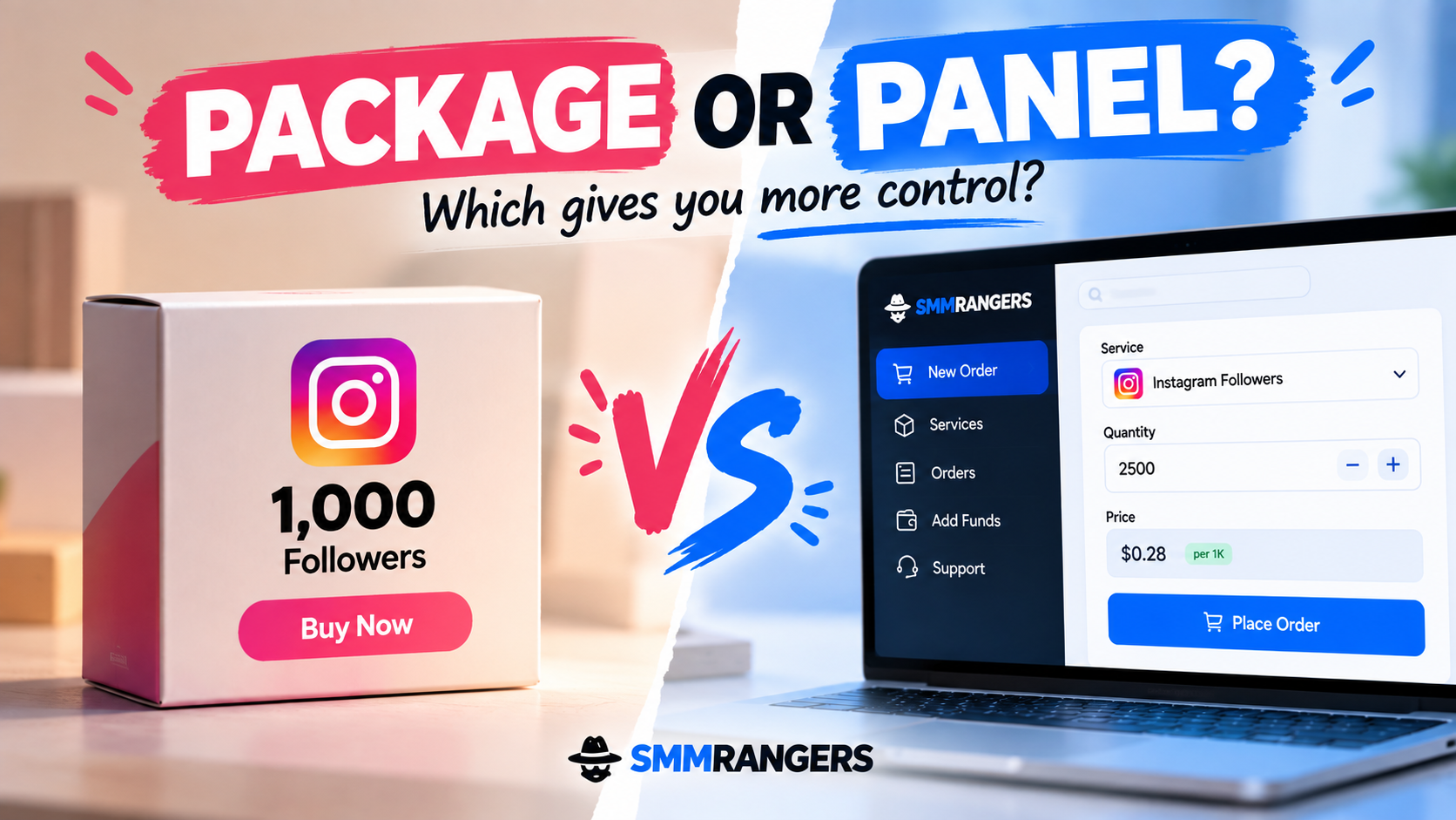 SMM Panel vs. Social Media Growth Packages: What’s the Difference?