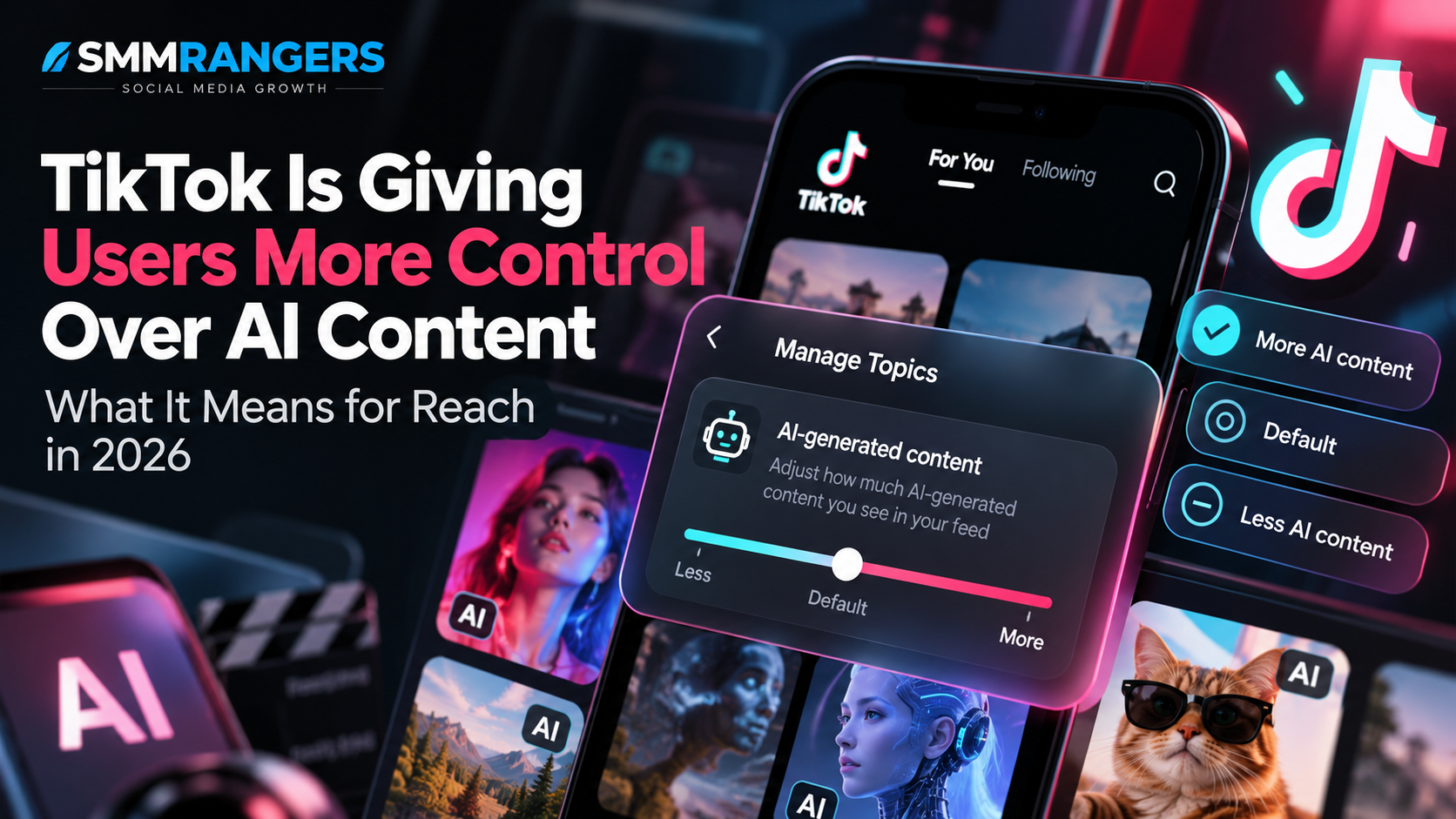 TikTok Is Giving Users More Control Over AI Content: What It Means for Reach in 2026