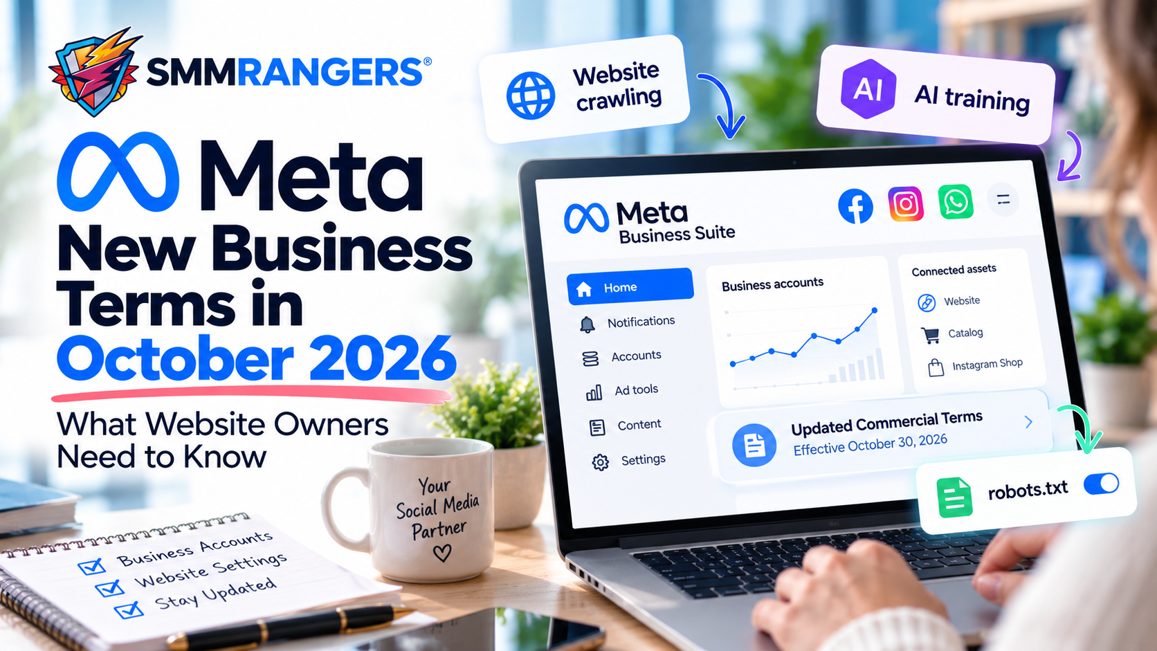 Meta's New Business Terms in October 2026: What Website Owners Need to Know