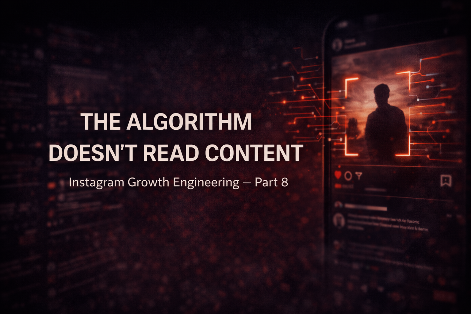 The Algorithm Doesn’t Read Content