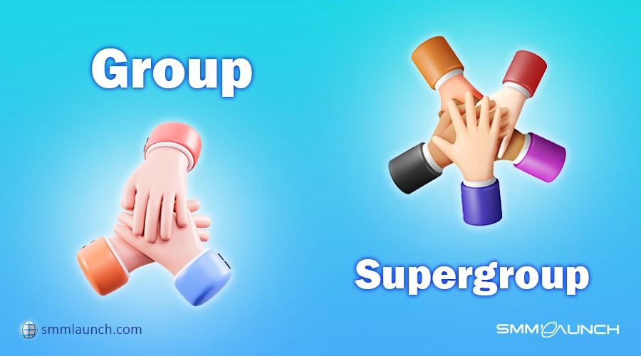 what is the difference between a telegram group and a channel Group and supergroup