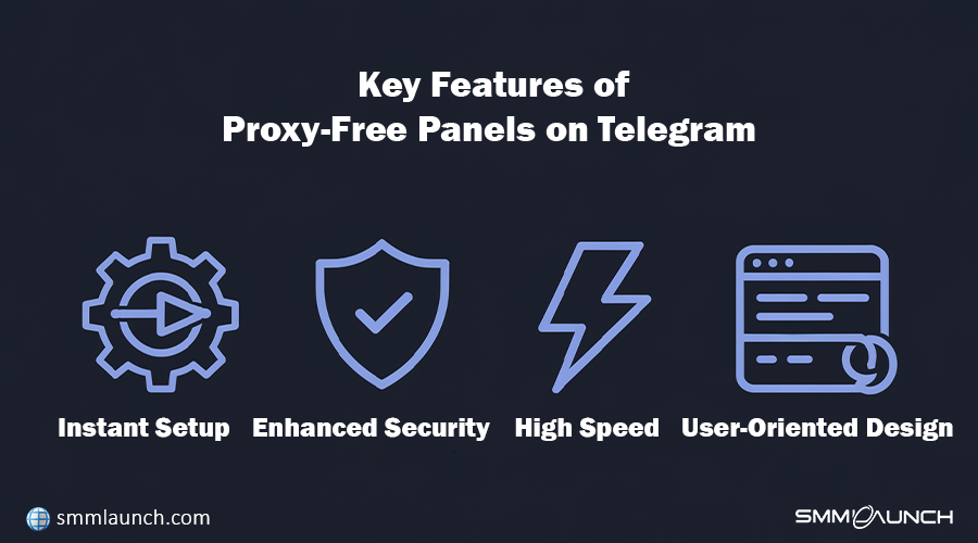 Key Features of Proxy-Free Panels on Telegram