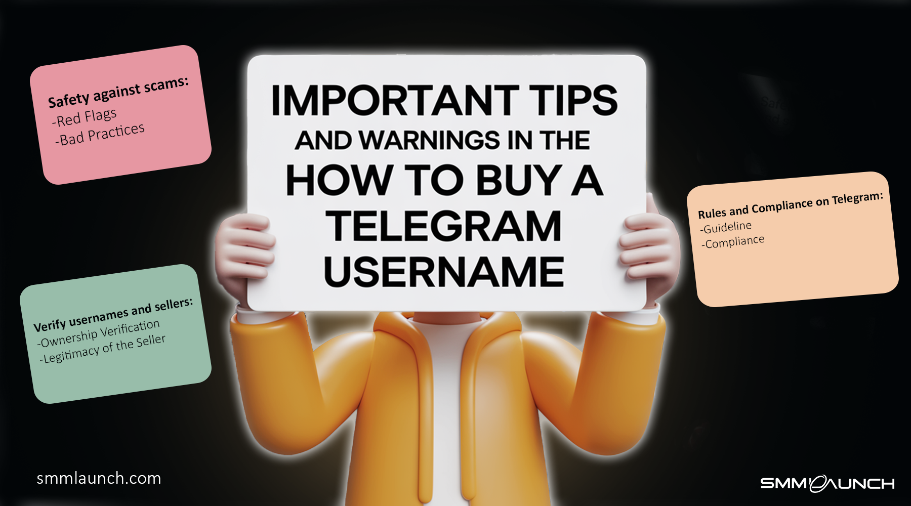 How to buy a telegram username - Important Tips and Warnings in the How to buy a telegram username