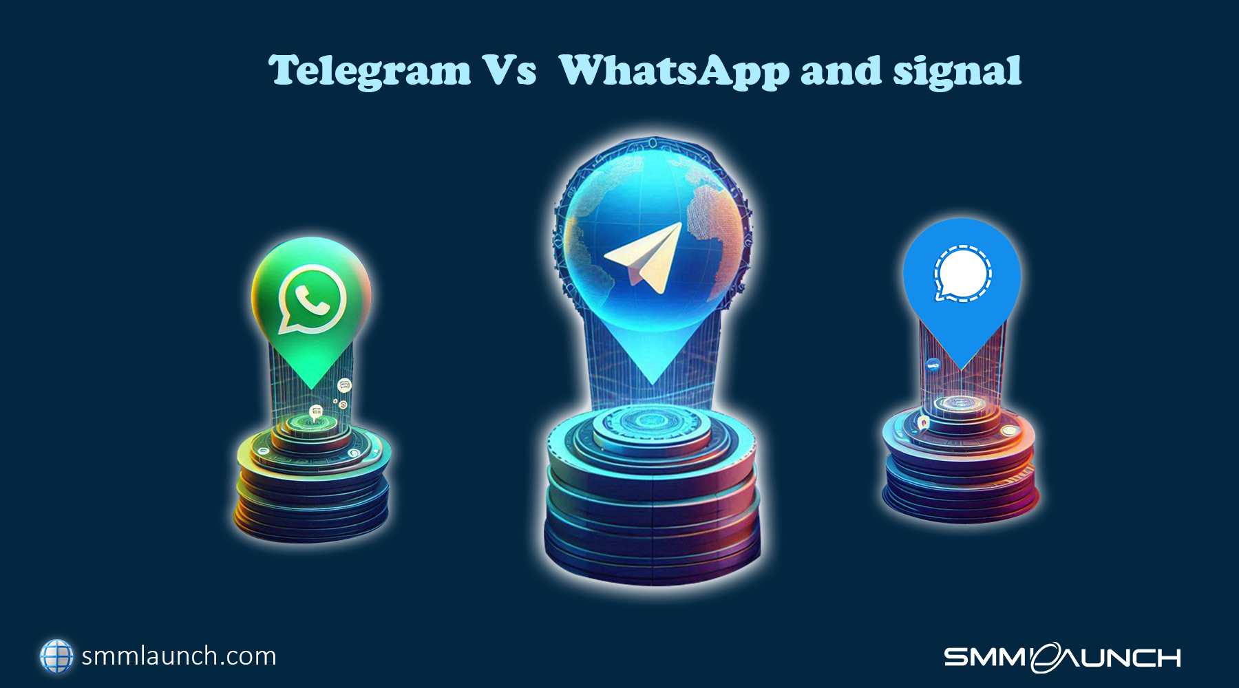 Comparison Telegram with WhatsApp and Signal - Do you have to pay for Telegram