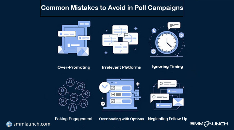 Common Mistakes to Avoid in Poll Campaigns - Get votes for poll options in the Telegram 