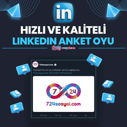 Hızlı ve Kaliteli LinkedIn Anket Oyu satın al