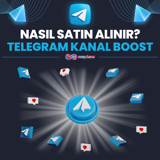 Telegram Kanal Boost nasıl satın alınır
