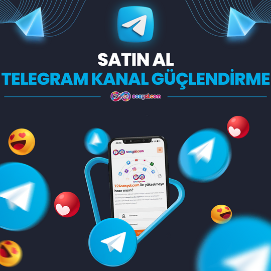Telegram Kanal Boost satın al