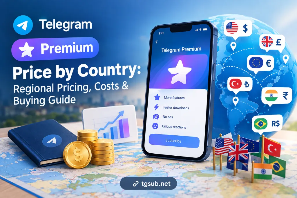 Telegram Premium Price by Country
