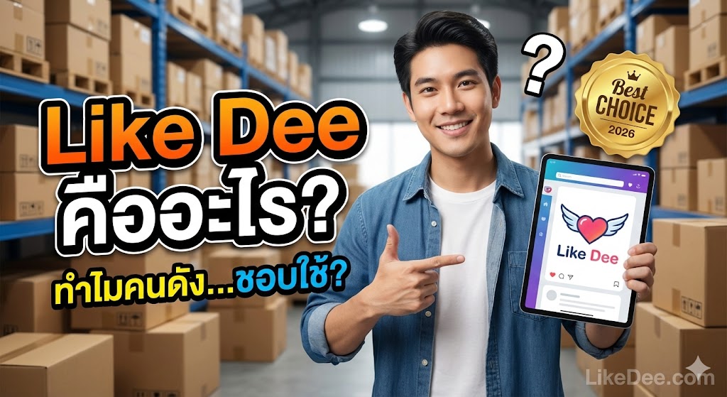 เจาะลึก "Like Dee" คืออะไร? ทำไมคนทำออนไลน์ยุค 2026 ถึงยกให้เป็น "อาวุธลับ" ในการสร้างยอดขาย?