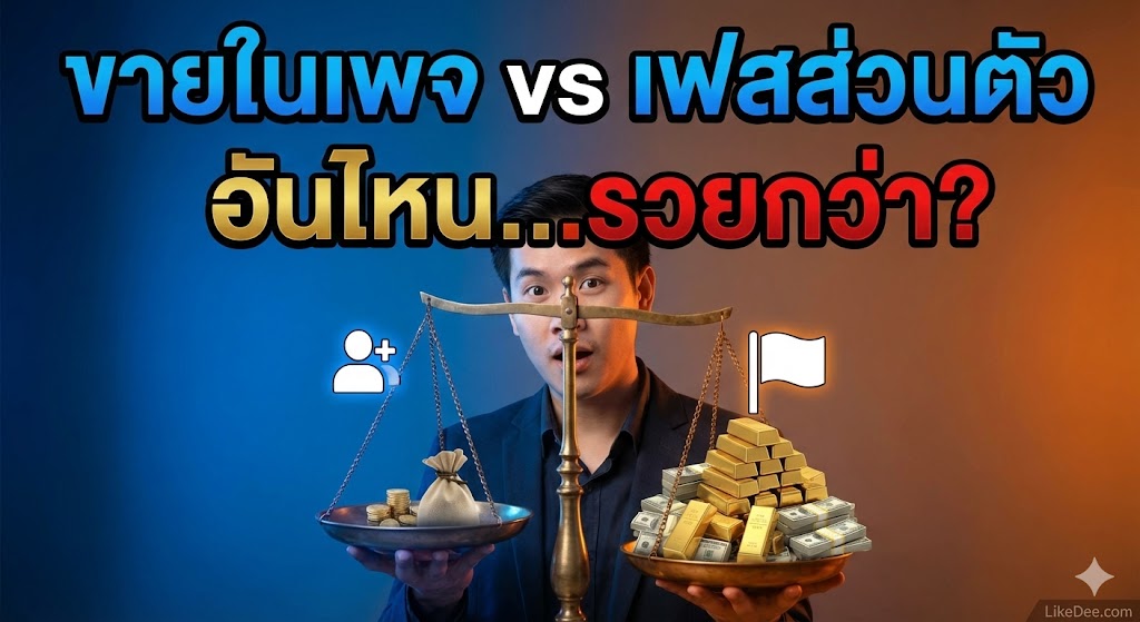 ศึกแห่งปี 2026! ผู้ติดตามเพจ vs เพื่อนในเฟสส่วนตัว แบบไหน "ทำเงิน" ได้โหดกว่ากัน?