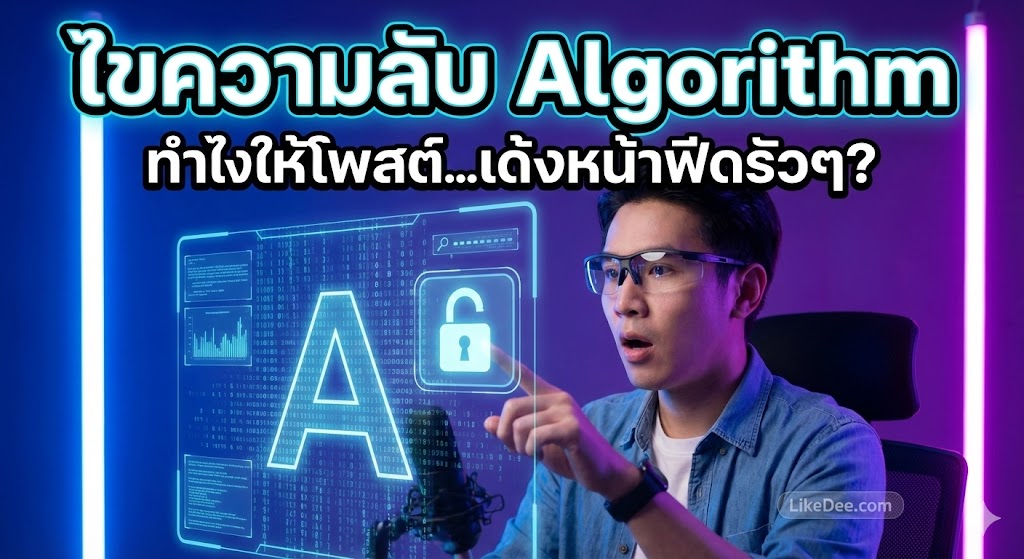 ไขความลับ Algorithm ฉบับปี 2025: ทำยังไงให้โพสต์ "เด้งหน้าฟีด" บ่อยๆ จนลูกค้าจำได้?