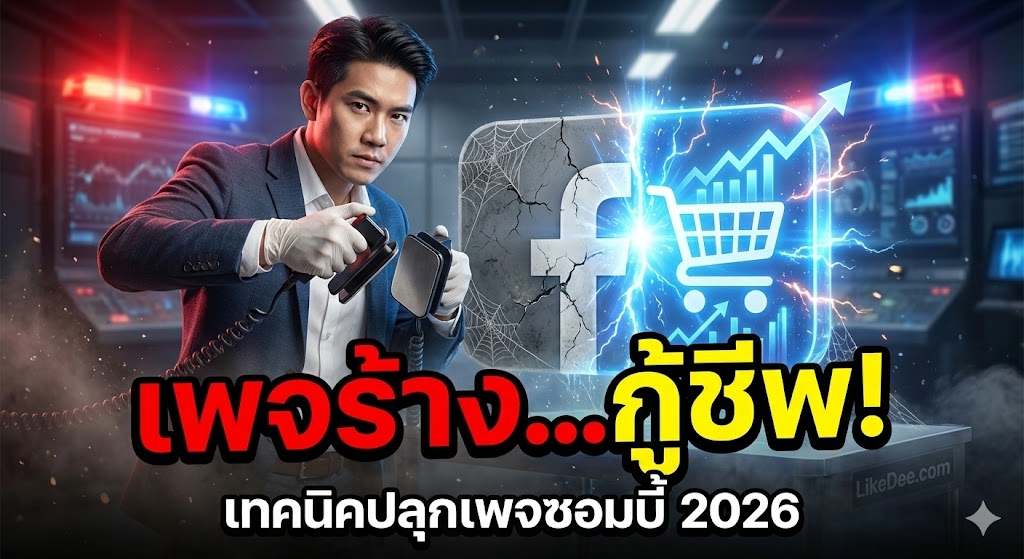 เพจร้างกู้ชีพ! เผยคัมภีร์ปลุก "เพจซอมบี้" ให้ตื่นมาขายดี จนแอดมินตอบแชทไม่ทัน (ฉบับปี 2026)