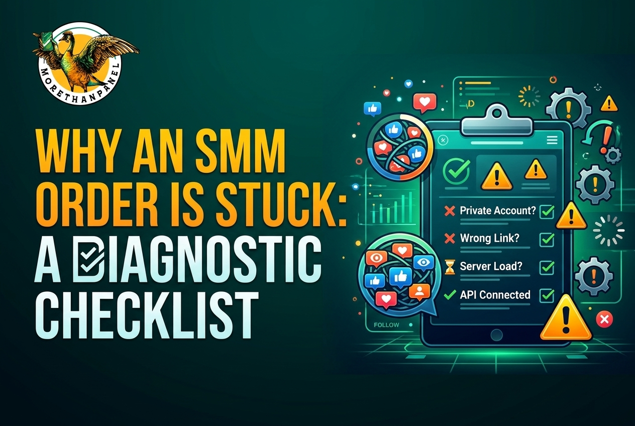 Why an SMM Order Is Stuck: A Diagnostic Checklist