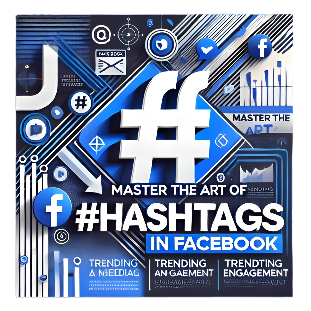  An individual brainstorming hashtag ideas for Facebook, emphasizing the importance of effective social media strategies.