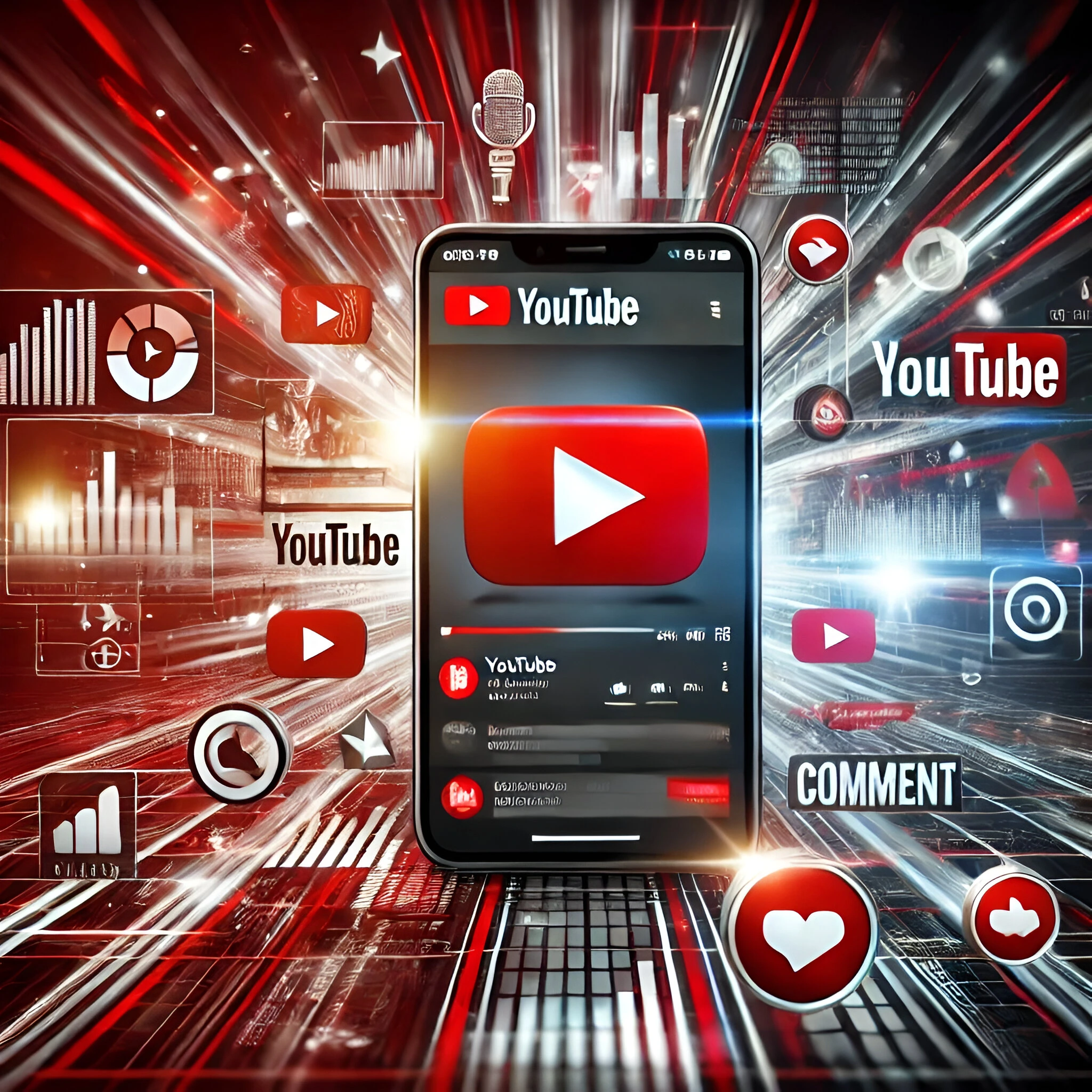 An engaging infographic outlining strategies to maximize the power of social media by sharing your YouTube content across multiple platforms for greater reach and visibility.