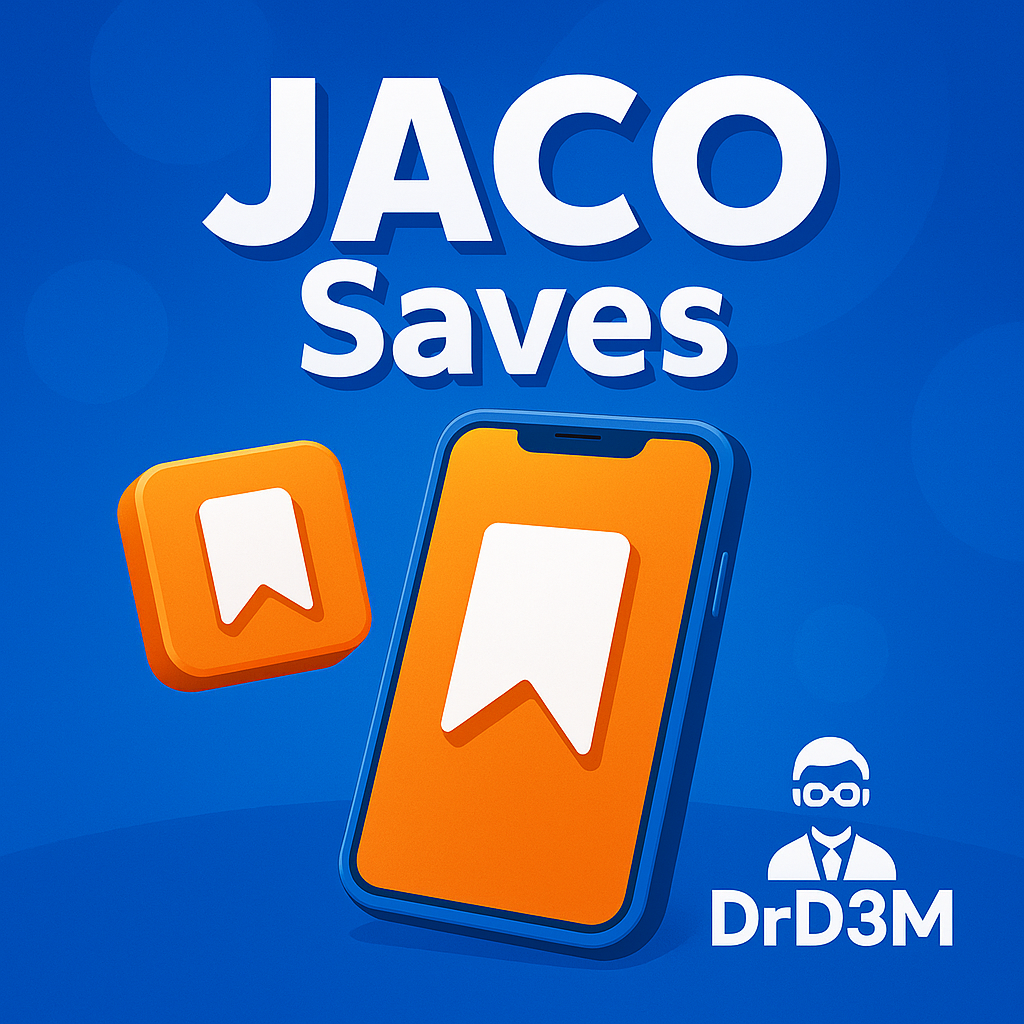 زيادة حفظات جاكو JACO Saves مع دكتور دعم DrD3M