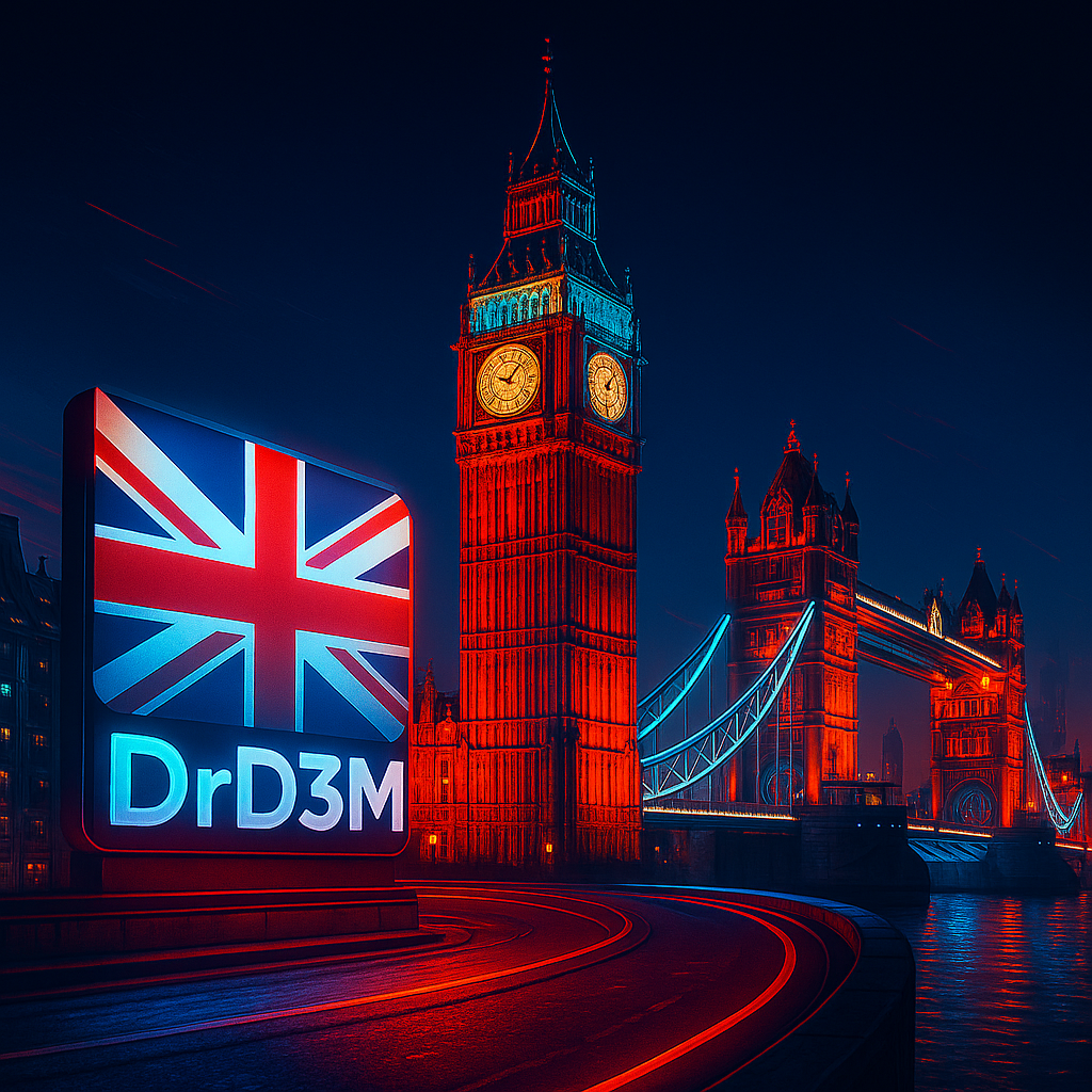 DrD3M SMM panel for social media growth in the United Kingdom