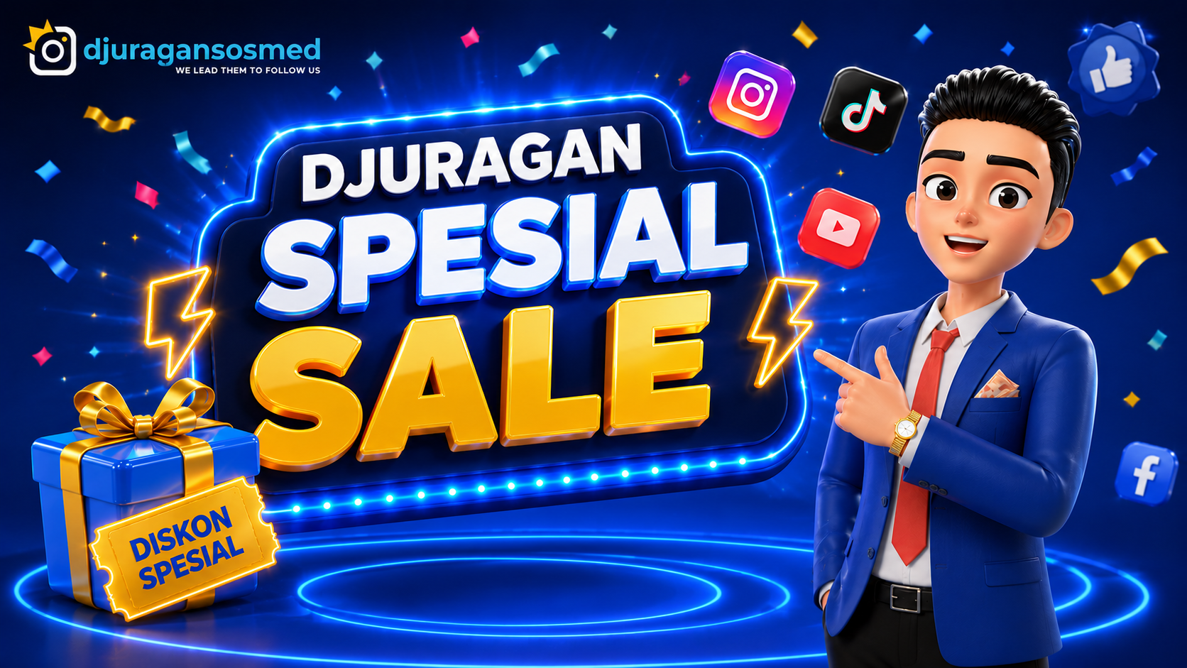 Djuragan Spesial Sale – Promo Besar untuk Layanan Terfavorit
