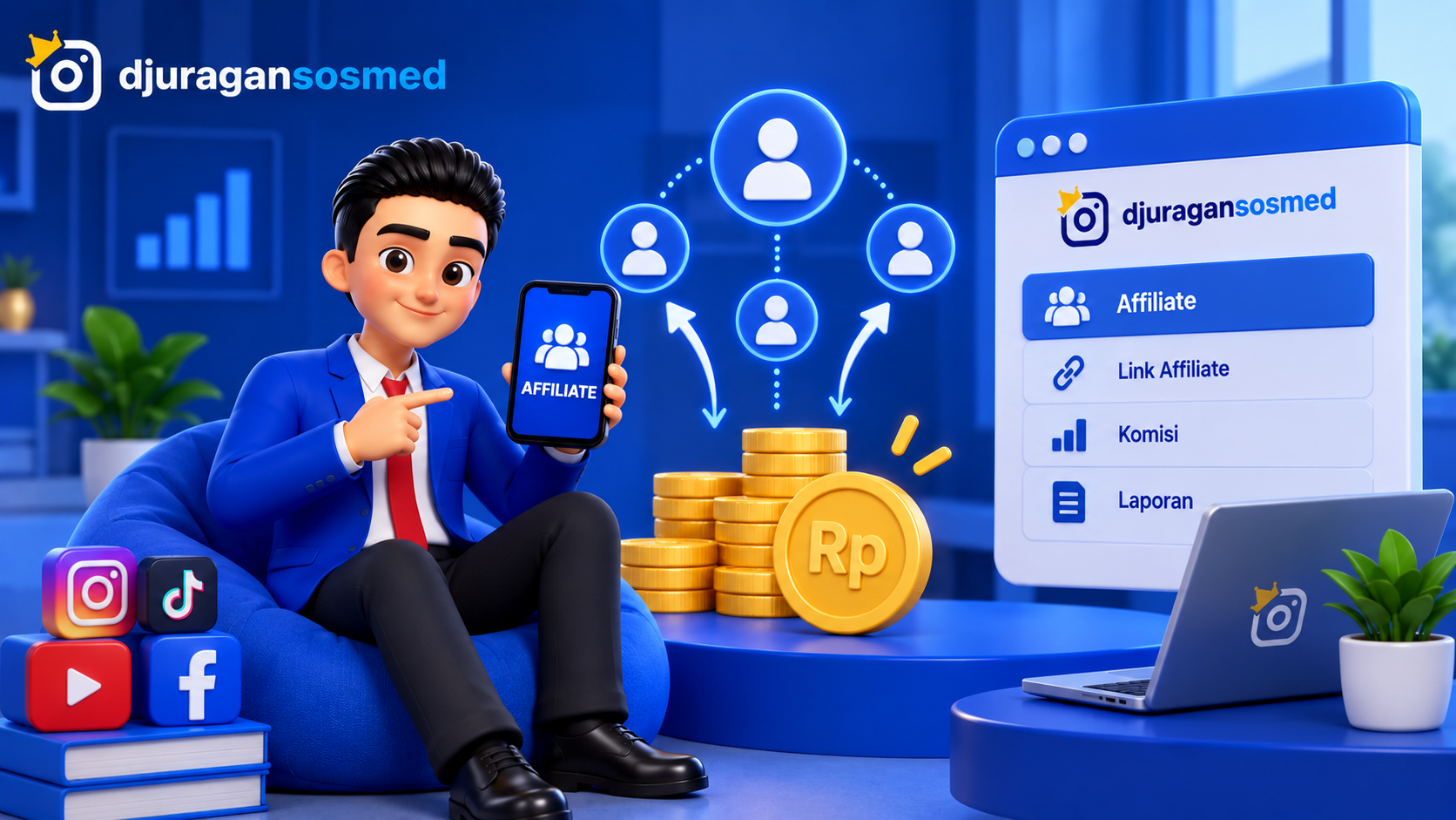 How to Earn Extra Income with the Djuragansosmed Affiliate Program