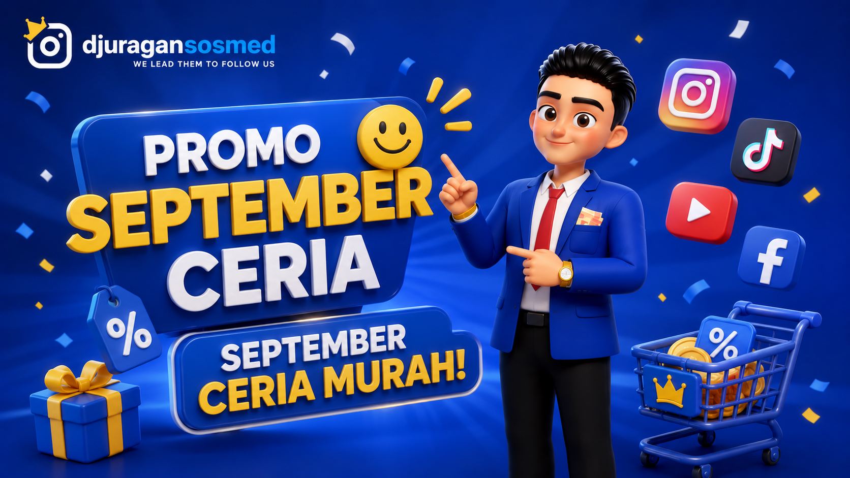 September Ceria and September Ceria Affordable Promo from Djuragansosmed