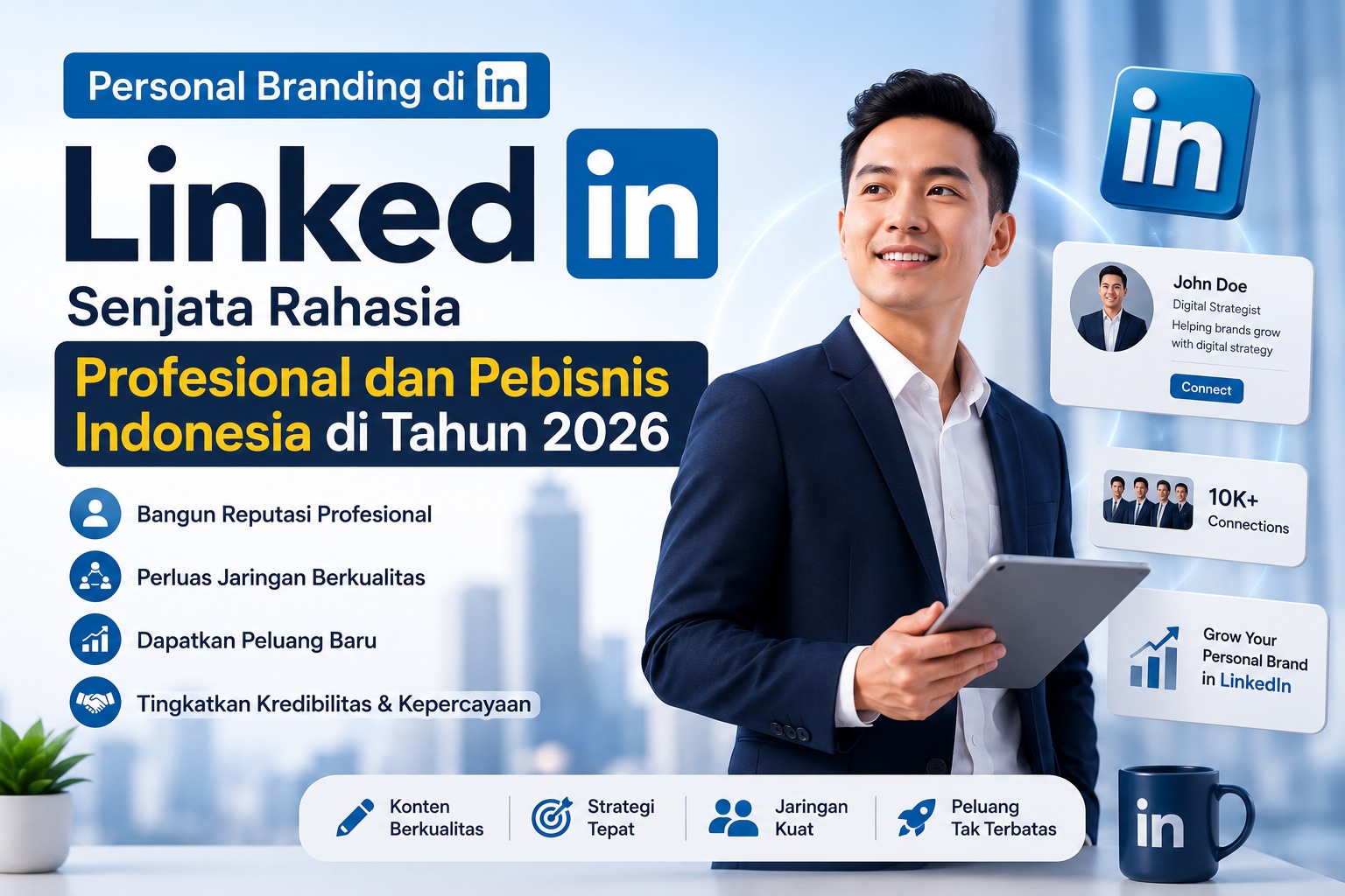 Personal Branding di LinkedIn: Senjata Rahasia Profesional dan Pebisnis Indonesia di Tahun 2026