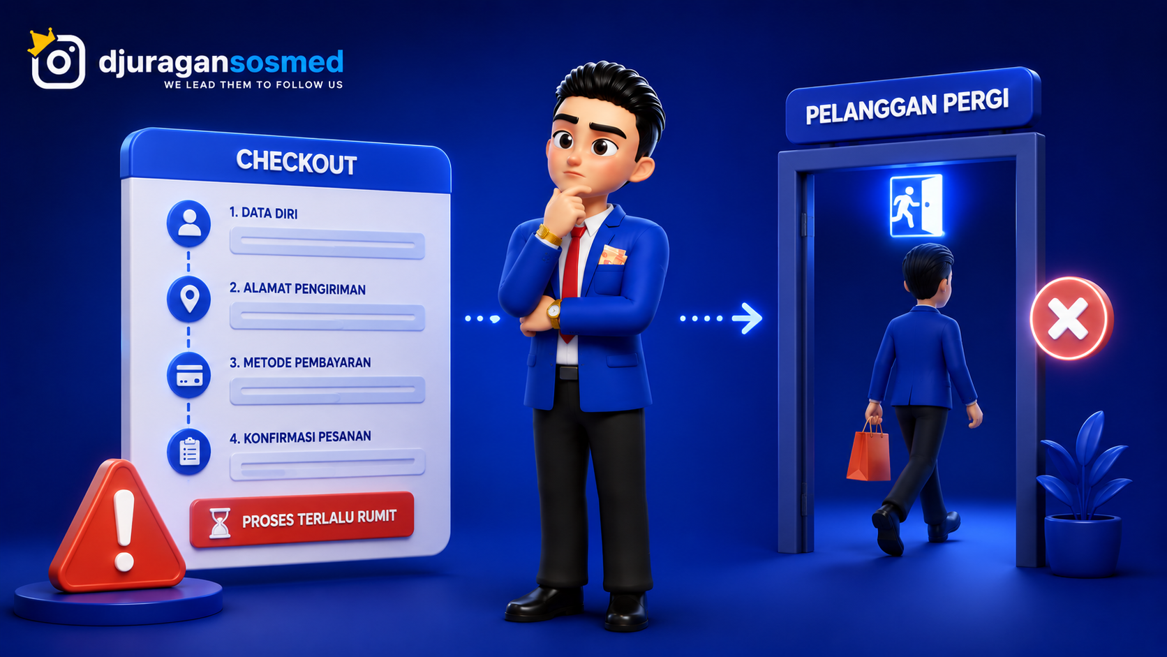 Mengapa Proses Pembelian yang Rumit Bisa Membuat Pelanggan Pergi