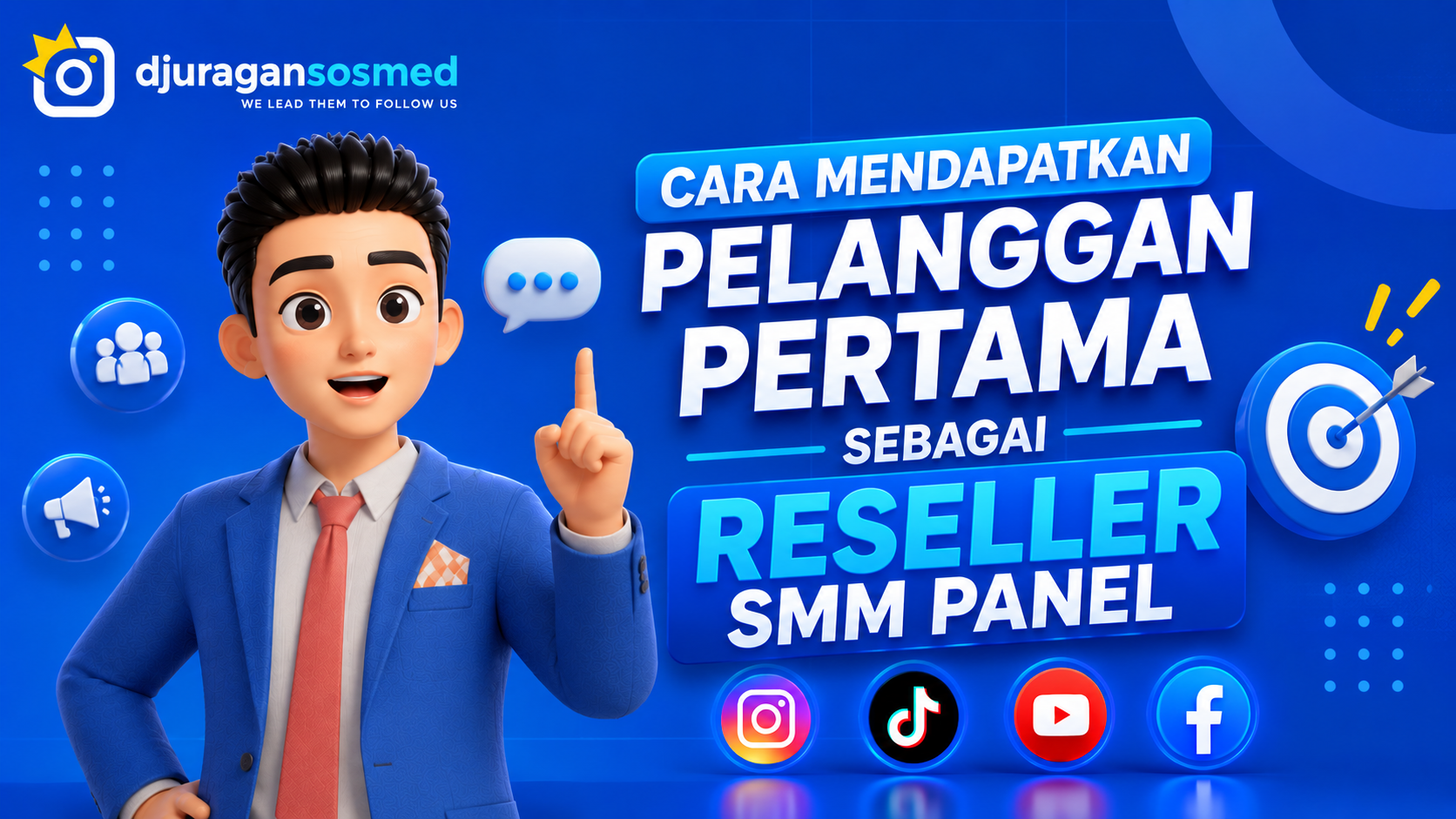 Cara Mendapatkan Pelanggan Pertama sebagai Reseller SMM Panel