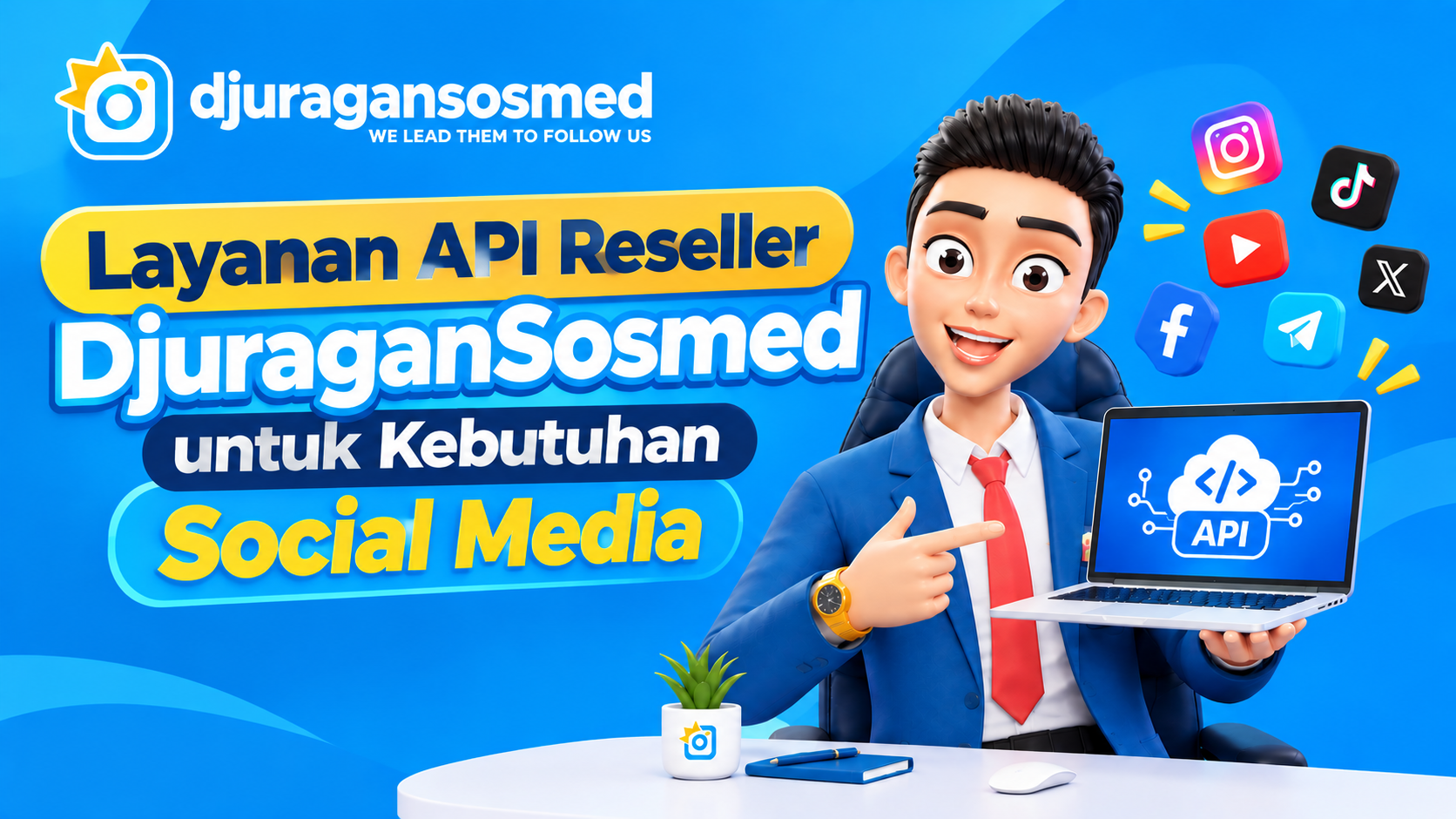 सोशल मीडिया के लिए DjuraganSosmed API Reseller सेवाएं