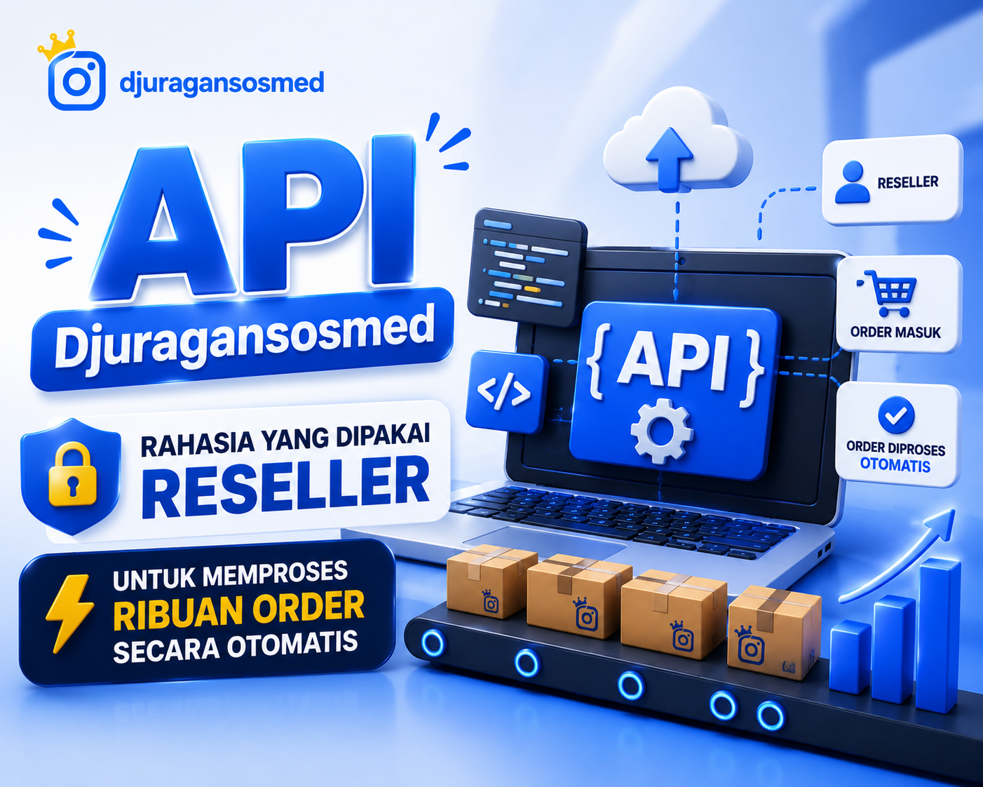 Djuragansosmed API The Secret Behind Automated Orders Used by Successful Resellers
