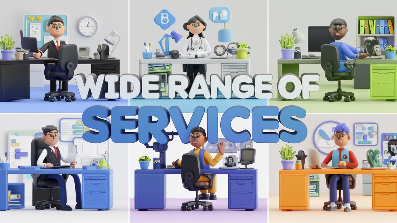 Wide Range of Services