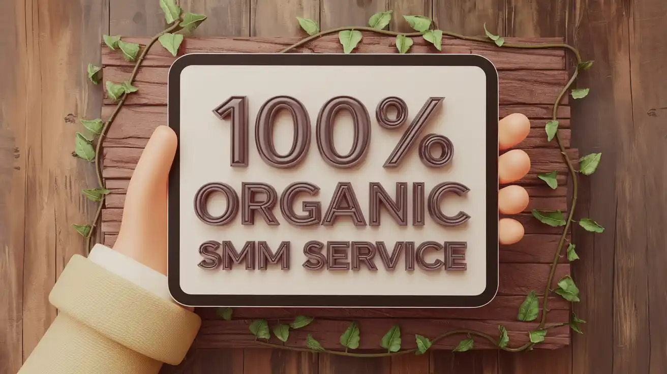 100% Organic SMM Service