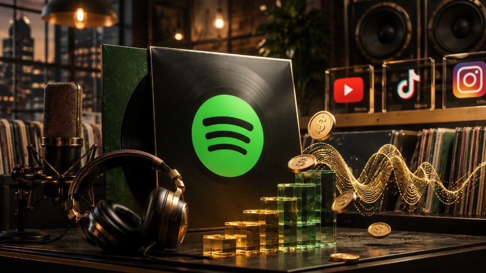 how much does spotify pay per stream​?