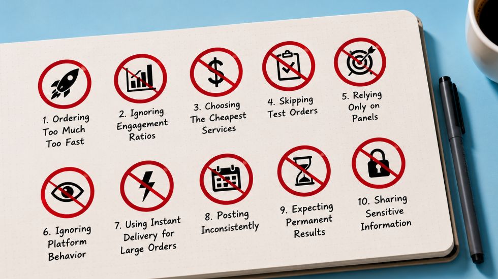 10 Common Mistakes to Avoid When Using an SMM Panel