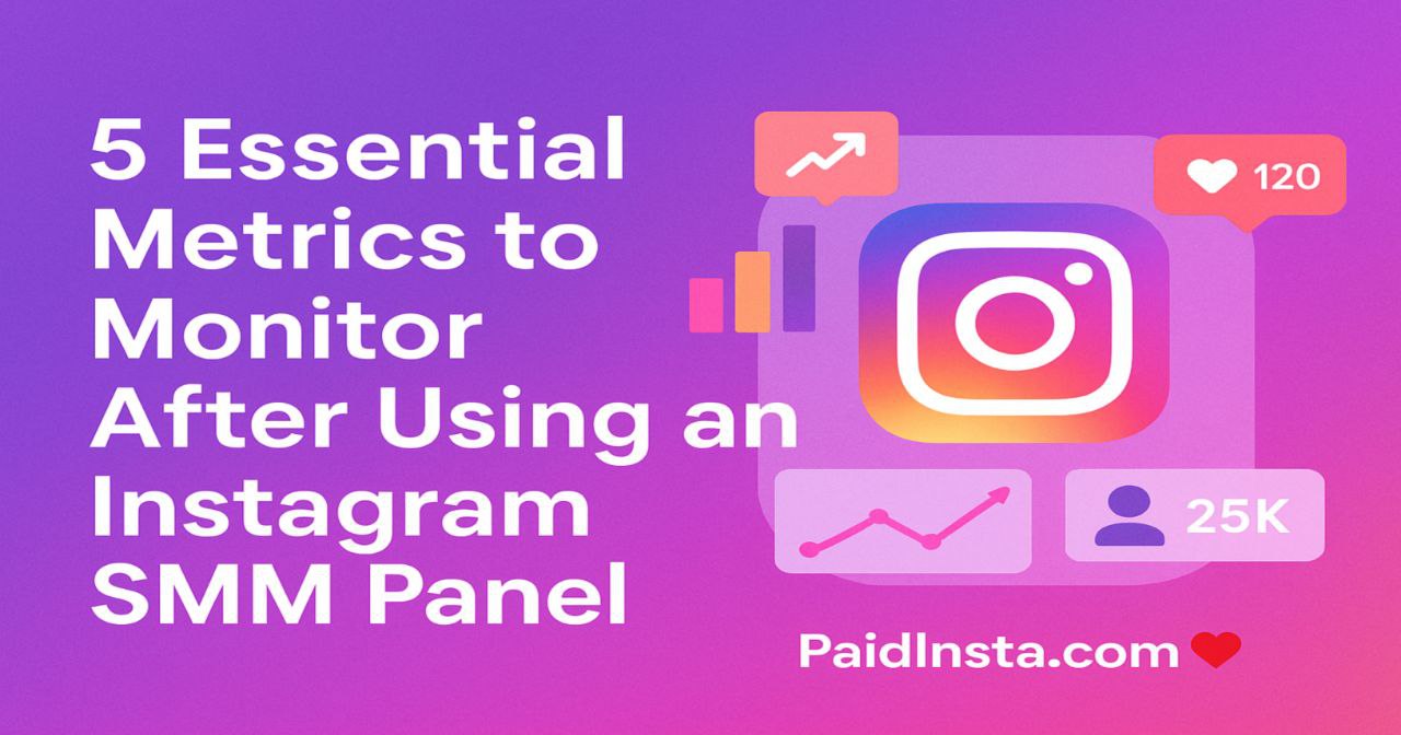 5 Essential Metrics to Monitor After Using an Instagram SMM Panel