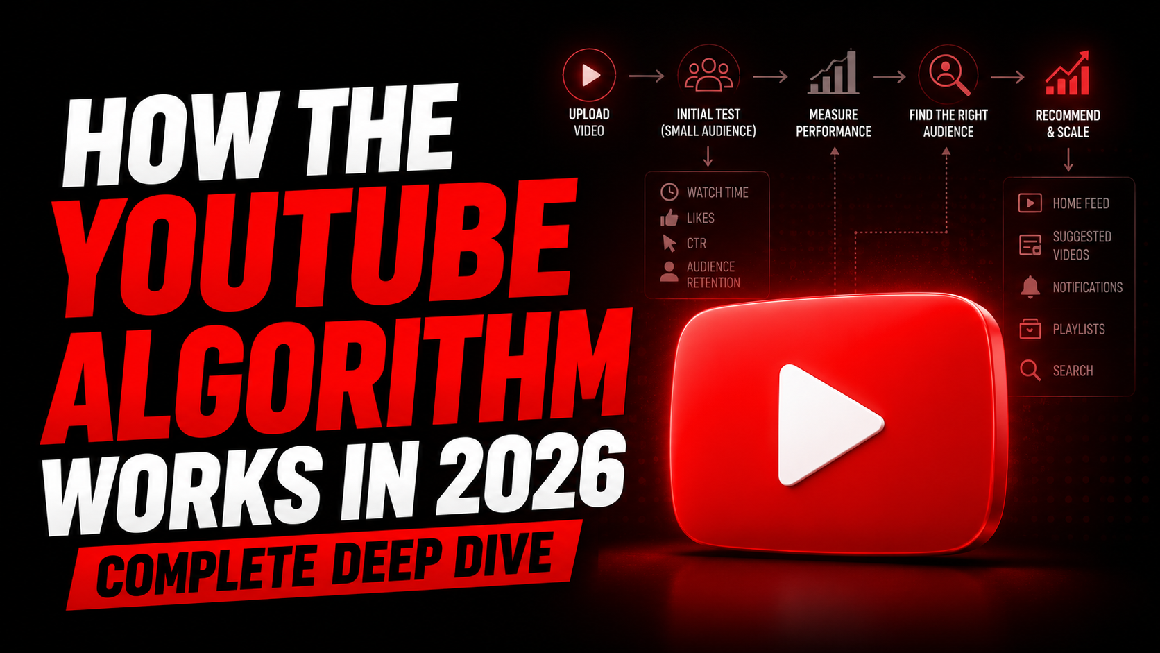 How the YouTube Algorithm Works in 2026 (Complete Deep Dive) - NLO SMM Blog