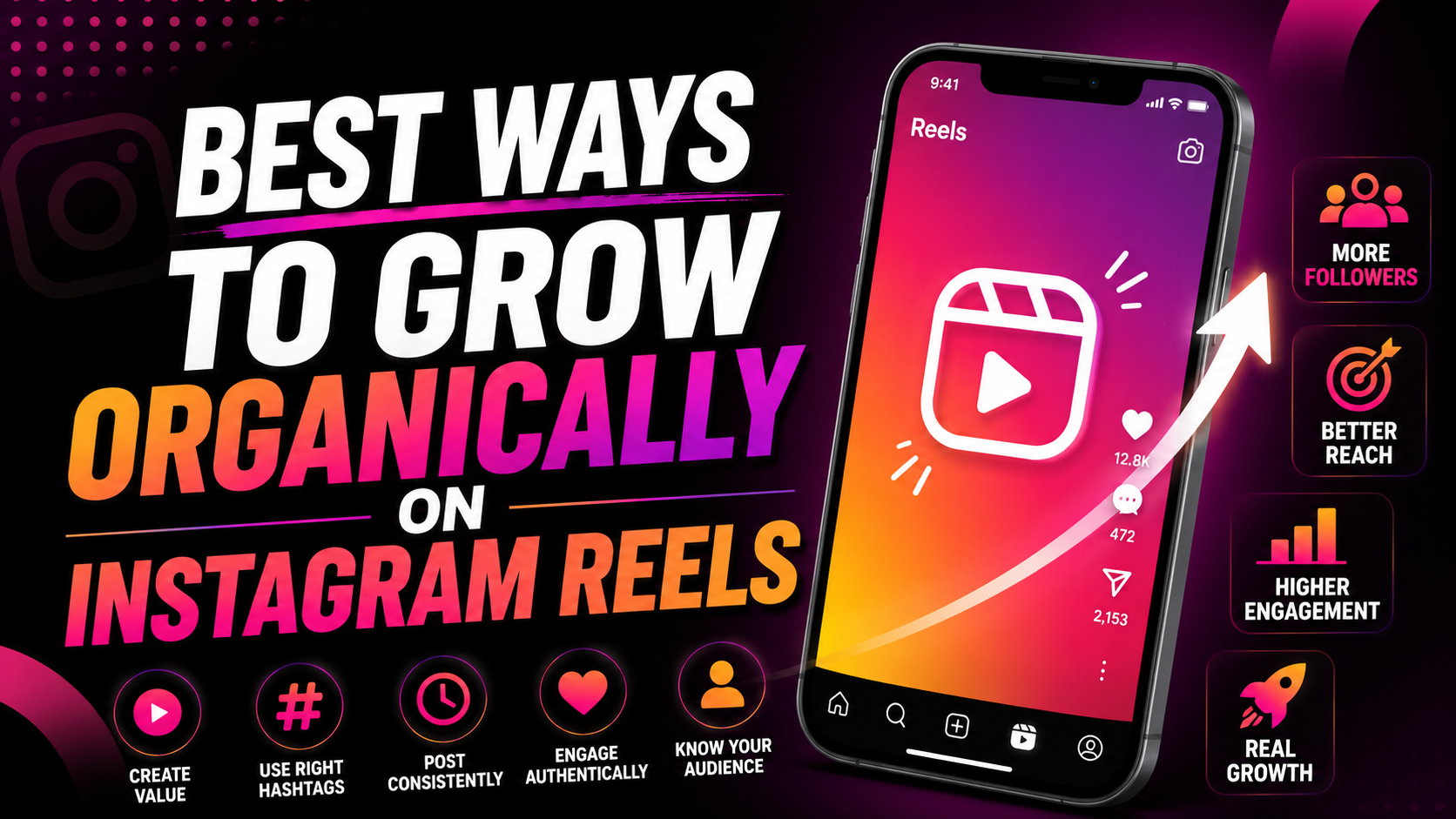 Best Ways To Grow Organically on Instagram Reels - NLO SMM Blog