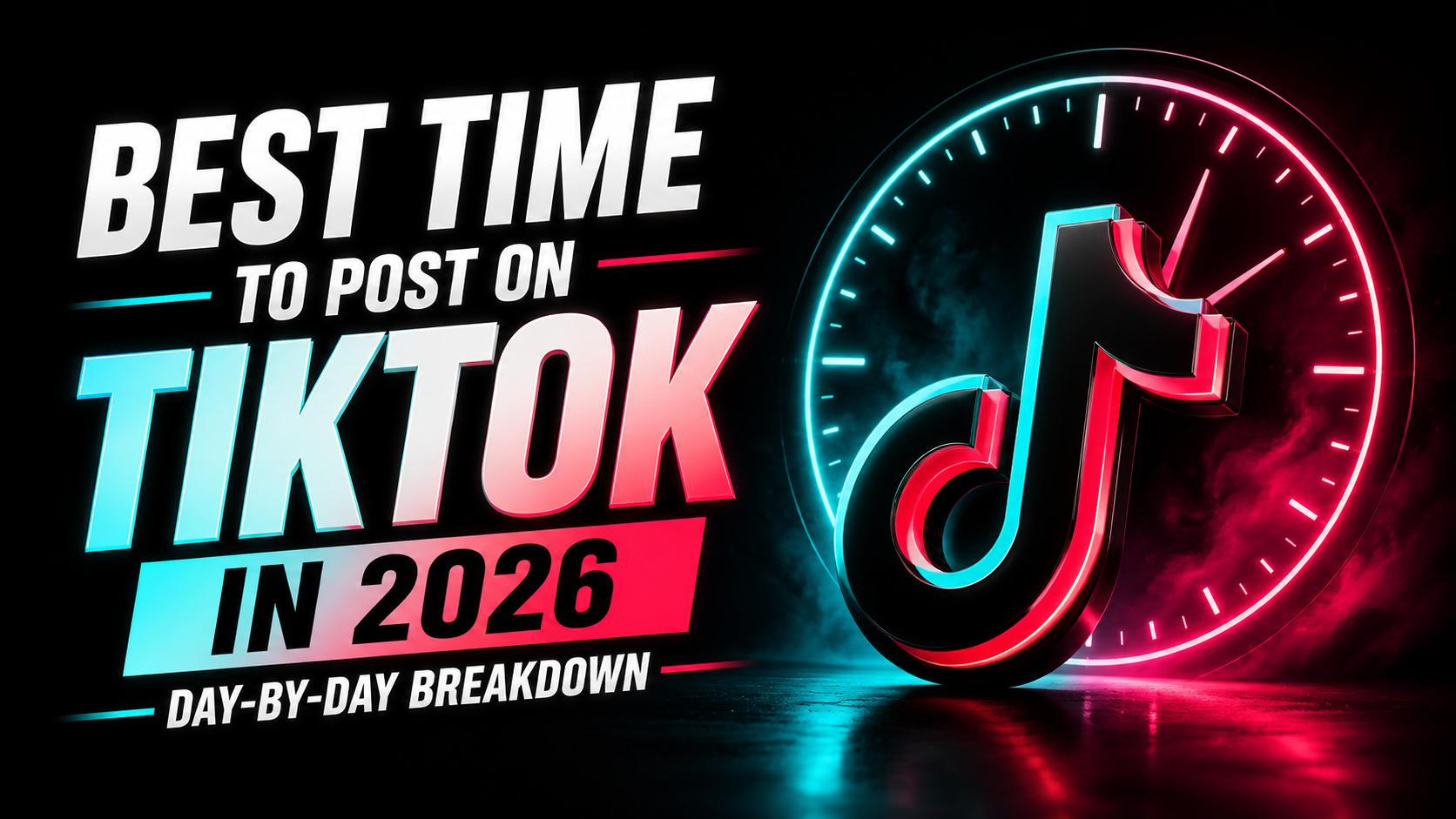 Best Time to Post on TikTok in 2026 (Day-by-Day Breakdown)