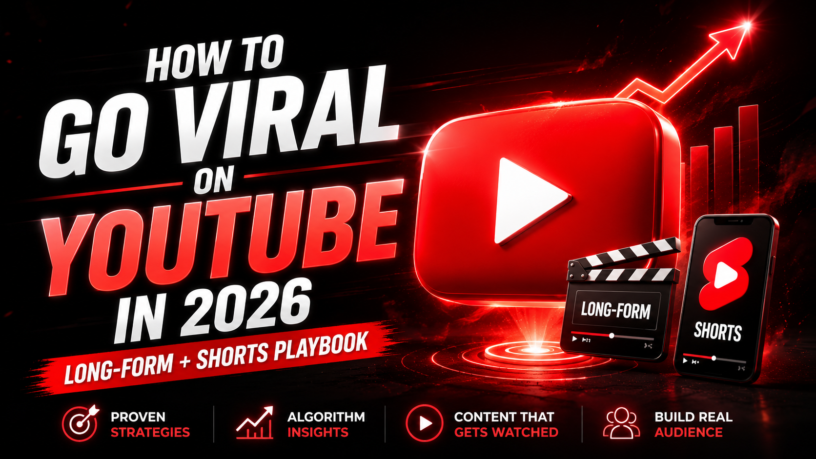 How to Go Viral on YouTube in 2026 (Long-Form + Shorts Playbook)